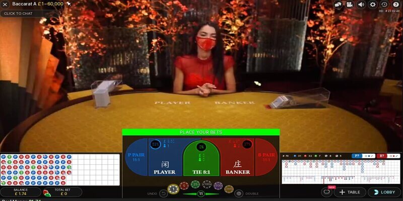 Đặt cược trải nghiệm baccarat đơn giản tại cổng game